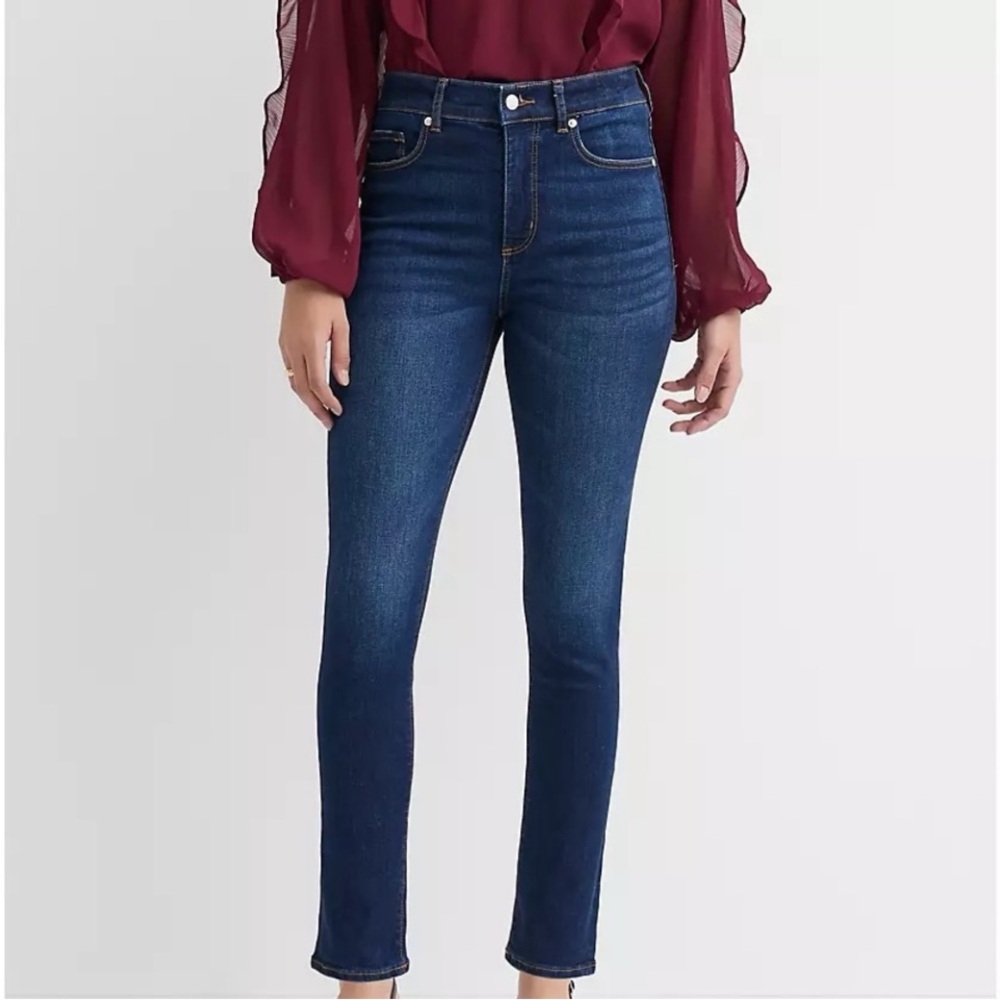 LOFT The Slim Jeans Straight Size 31 EUC 624